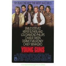 Young Guns Original Movie Poster